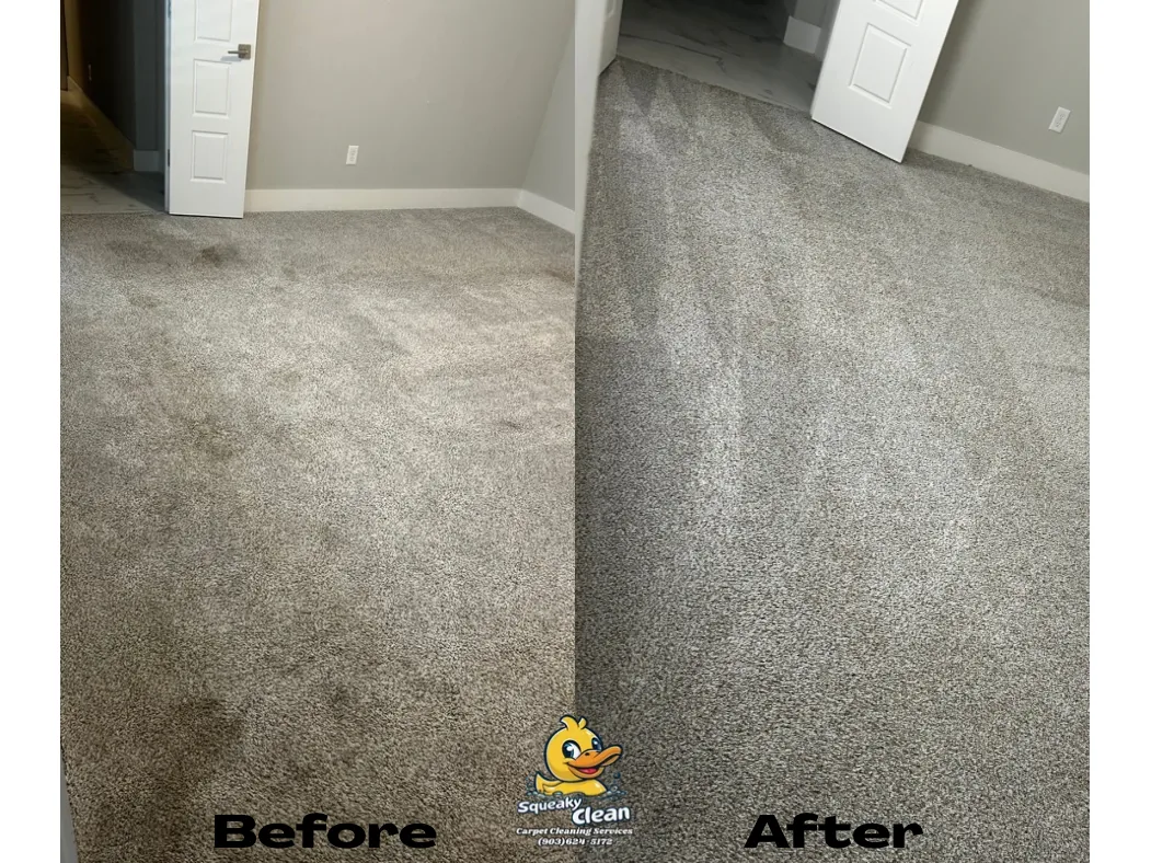 Bedroom carpet — full room refreshed · Godley