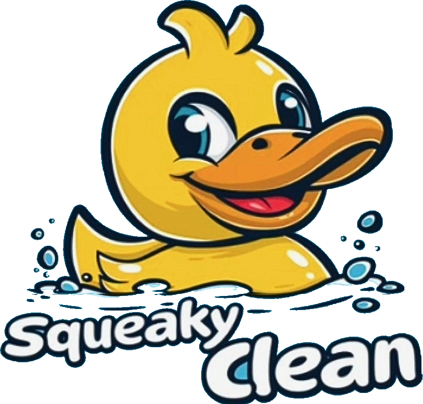 Squeaky Clean duck logo
